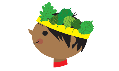 Boy in a crown